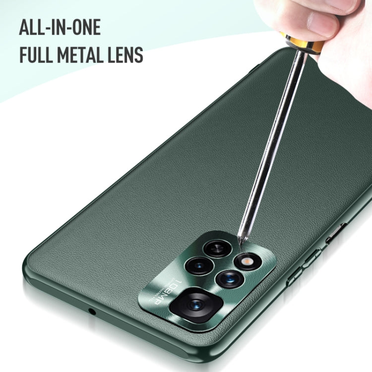 For Xiaomi Redmi Note 11 Pro Airbag Shockproof Protective Phone Case(Cyan-blue) by buy2fix