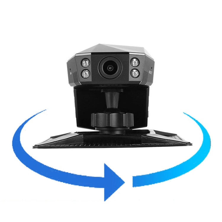 2 inch HD Single Lens 1080P No Light Night Vision Hidden Driving Recorder with Aromatherapy, SD Card Memory:Without by buy2fix