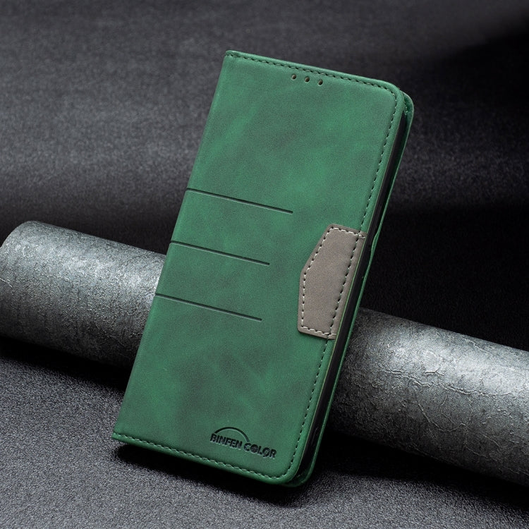 For Xiaomi Redmi Note 9 / 10X 4G Magnetic Splicing Leather Phone Case(Green) - Xiaomi Cases by buy2fix | Online Shopping UK | buy2fix