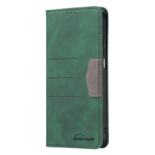 For Xiaomi Mi 10T Pro 5G / 10T 5G / Redmi K30S Magnetic Splicing Leather Phone Case(Green) - Xiaomi Cases by buy2fix | Online Shopping UK | buy2fix