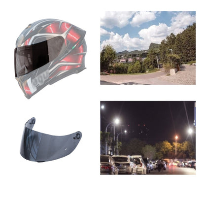 Motorcycle Helmet Visor Anti-UV Wind Shield Lens For AGV K1 / K3SV / K5(Tea Black) - Helmets by buy2fix | Online Shopping UK | buy2fix