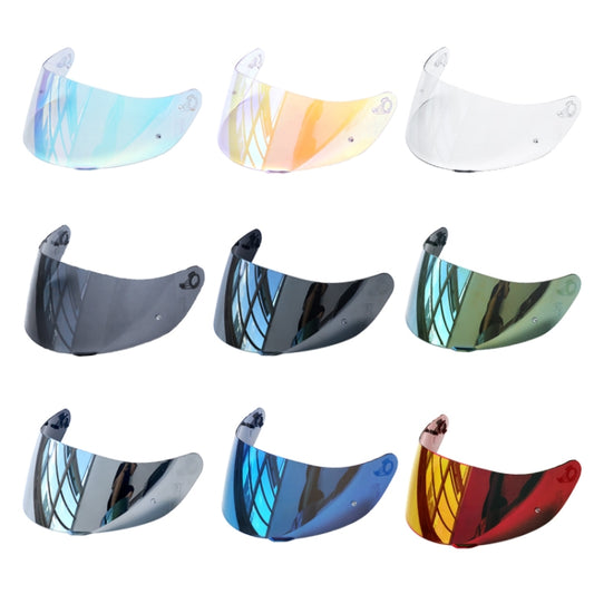 Motorcycle Helmet Visor Anti-UV Wind Shield Lens For AGV K1 / K3SV / K5(Electroplated Red) - Helmets by buy2fix | Online Shopping UK | buy2fix