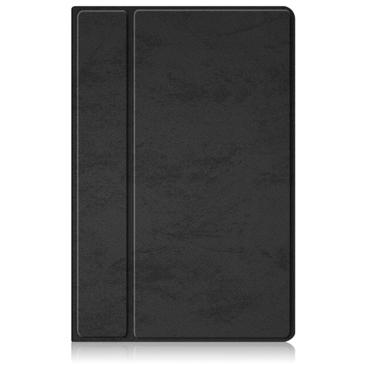 For Samsung Galaxy Tab A7 Lite  8.7 2021 T220 / T225 Solid Color 360 Degrees Rotation Tablet Leather Case with Holder(Black) - Other Galaxy Tab PC by buy2fix | Online Shopping UK | buy2fix
