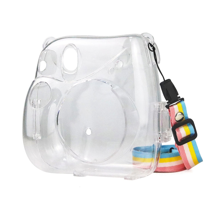 Protective Crystal Case with Strap For FUJIFILM Instax mini 7+(Transparent) by buy2fix
