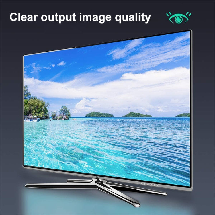 h114 3 in 1 Mini HDMI to HDMI + VGA + 3.5 Audio Converter Cable(Black) - Adapter by buy2fix | Online Shopping UK | buy2fix