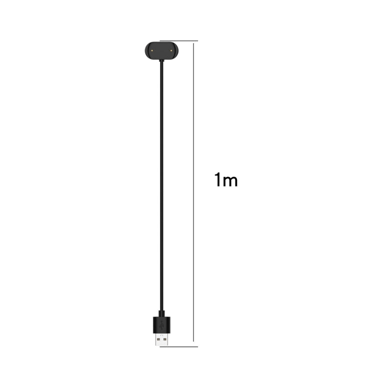 For Amazfit GTR 3 / GTR 3 Pro / GTS 3 Smart Watch Charging Cable, Length:1m(Black) - Charger by buy2fix | Online Shopping UK | buy2fix