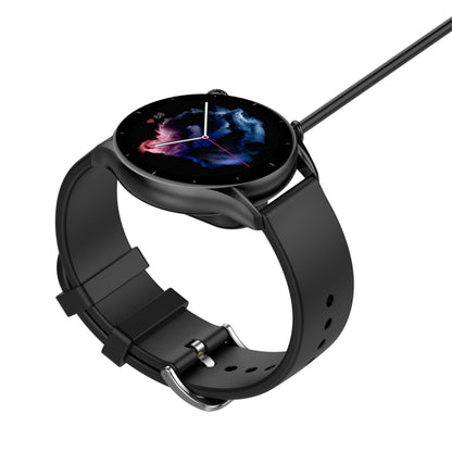 For Amazfit GTR 3 / GTR 3 Pro / GTS 3 Smart Watch Charging Cable, Length:1m(Black) - Charger by buy2fix | Online Shopping UK | buy2fix