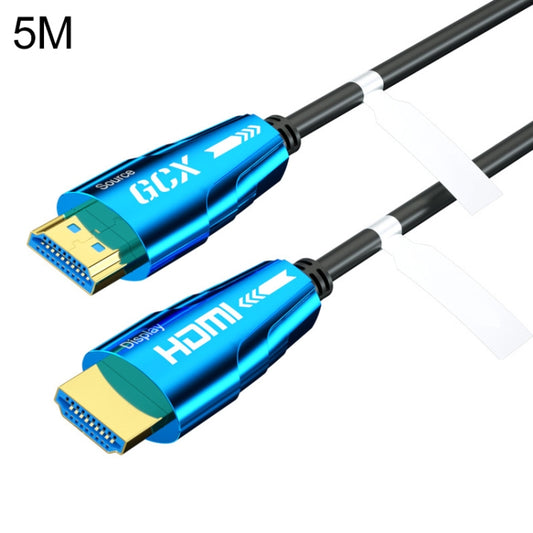 HDMI 2.0 Male to HDMI 2.0 Male 4K HD Active Optical Cable, Cable Length:5m by buy2fix