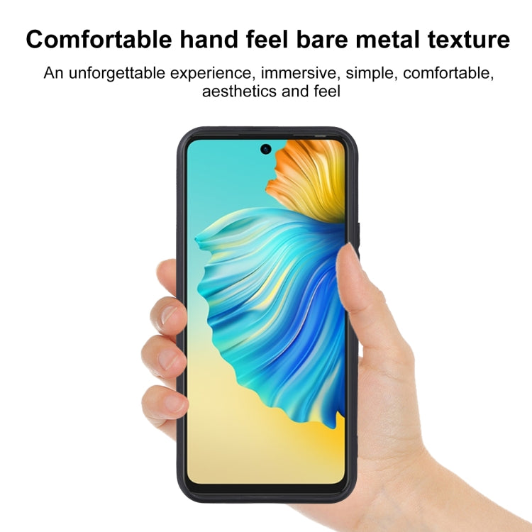 TPU Phone Case For Tecno Camon 17P(Matte Black) by buy2fix