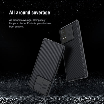 For Xiaomi Civi NILLKIN Black Mirror Series Camshield PC Phone Case(Black) - Xiaomi Cases by NILLKIN | Online Shopping UK | buy2fix