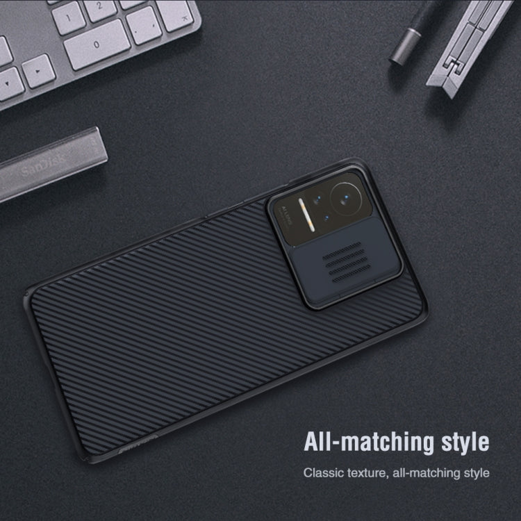 For Xiaomi Civi NILLKIN Black Mirror Series Camshield PC Phone Case(Black) - Xiaomi Cases by NILLKIN | Online Shopping UK | buy2fix