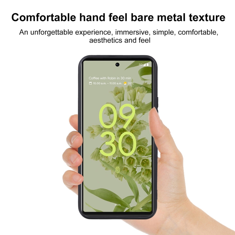 TPU Phone Case For Google Pixel 6a(Frosted Black) - Google Cases by buy2fix | Online Shopping UK | buy2fix