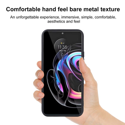 TPU Phone Case For Motorola Moto Edge 30 Ultra(Frosted Black) - Motorola Cases by buy2fix | Online Shopping UK | buy2fix