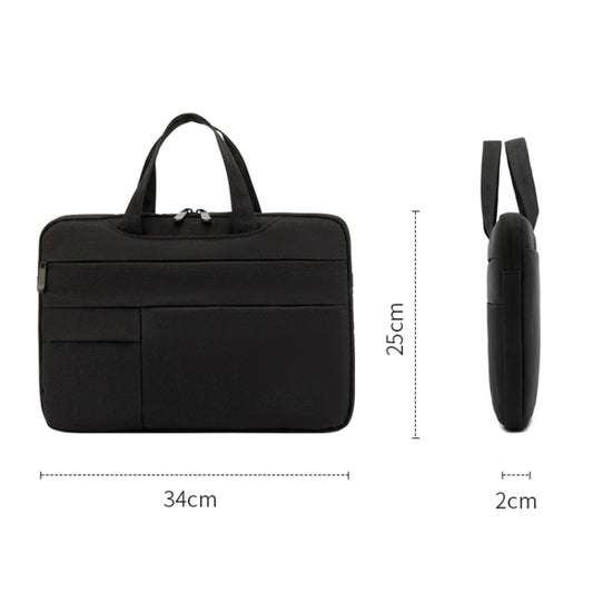 C510 Waterproof Oxford Cloth Laptop Handbag For 15.4-16 inch Laptops(Black) - Other by POFOKO | Online Shopping UK | buy2fix