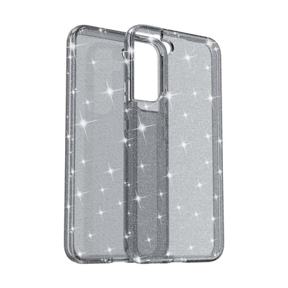 For Samsung Galaxy S22 5G Shockproof Terminator Style Glitter Powder Protective Phone Case(Grey) - Galaxy S22 5G Cases by buy2fix | Online Shopping UK | buy2fix