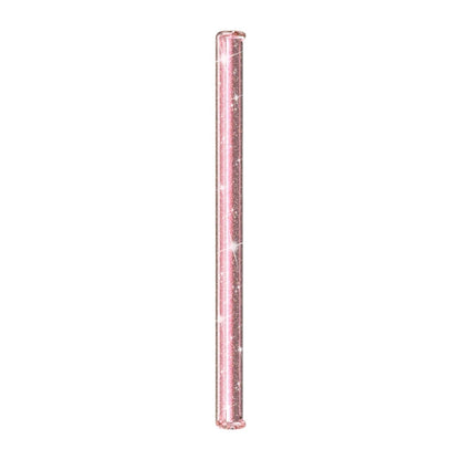 For Samsung Galaxy S22 Ultra 5G Shockproof Terminator Style Glitter Powder Protective Phone Case(Pink) - Galaxy S22 Ultra 5G Cases by buy2fix | Online Shopping UK | buy2fix