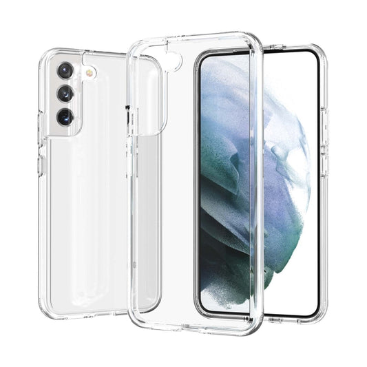 For Samsung Galaxy S22 5G Shockproof Terminator Style Transparent Protective Phone Case(Transparent) - Galaxy S22 5G Cases by buy2fix | Online Shopping UK | buy2fix