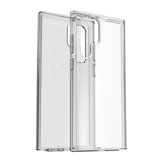 For Samsung Galaxy S22 Ultra 5G Shockproof Terminator Style Transparent Protective Phone Case(Transparent) by buy2fix
