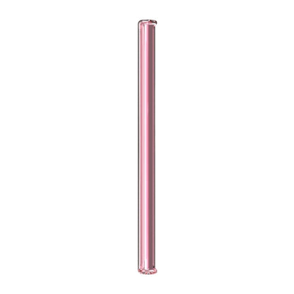 For Samsung Galaxy S22 Ultra 5G Shockproof Terminator Style Transparent Protective Phone Case(Pink) - Galaxy S22 Ultra 5G Cases by buy2fix | Online Shopping UK | buy2fix