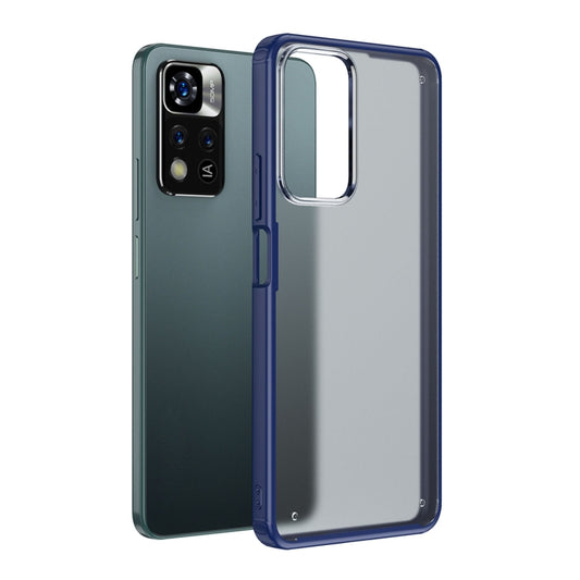 For Xiaomi Redmi Note 11 Pro Four-corner Shockproof TPU + PC Phone Case(Blue) - Xiaomi Cases by buy2fix | Online Shopping UK | buy2fix