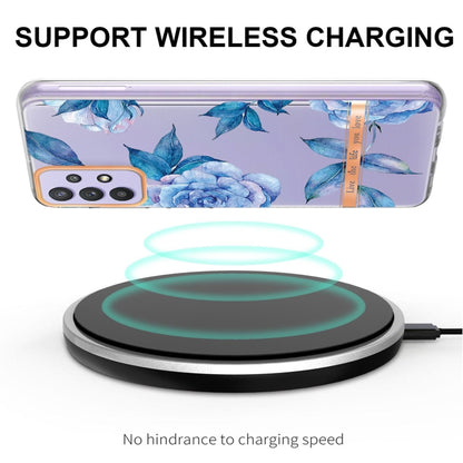 For Samsung Galaxy A32 5G Flowers and Plants Series IMD TPU Phone Case(Orchid Peony) by buy2fix