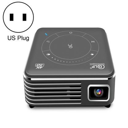 P11 854x480 DLP Smart Projector With Infrared Remote Control, Android 9.0, 4GB+32GB, US Plug - LED Projector by buy2fix | Online Shopping UK | buy2fix