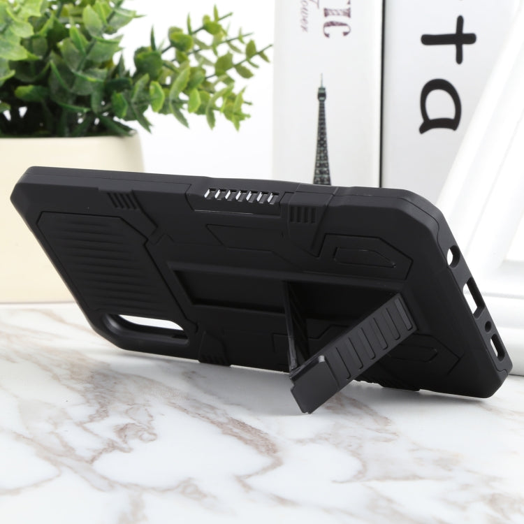 For Samsung Galaxy A70 / A70s All Inclusive Double-color TPU + PC Phone Case(Black) by buy2fix