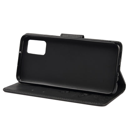 For Xiaomi Redmi Note 11 5G Butterfly Embossed Horizontal Flip Leather Phone Case with Card Slot & Holder(Black) - Xiaomi Cases by buy2fix | Online Shopping UK | buy2fix
