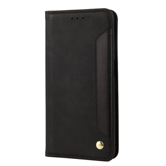 For Xiaomi Redmi Note 11 Skin Feel Splicing Leather Phone Case(Black) - Xiaomi Cases by buy2fix | Online Shopping UK | buy2fix