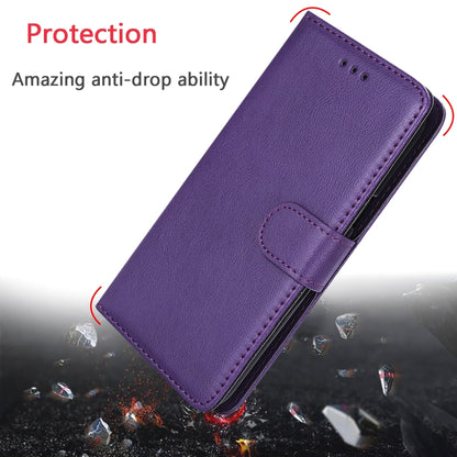 For Huawei P Smart Z / Y9 Prime (2019) Solid Color Horizontal Flip Protective Case with Holder & Card Slots & Wallet & Photo Frame & Lanyard(Red) - Huawei Cases by buy2fix | Online Shopping UK | buy2fix