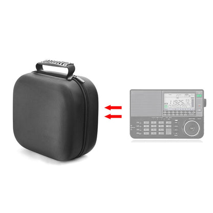 For SANGEAN ATS-909X Shortwave Radio Protective Storage Bag(Black) - Player Accessories by buy2fix | Online Shopping UK | buy2fix