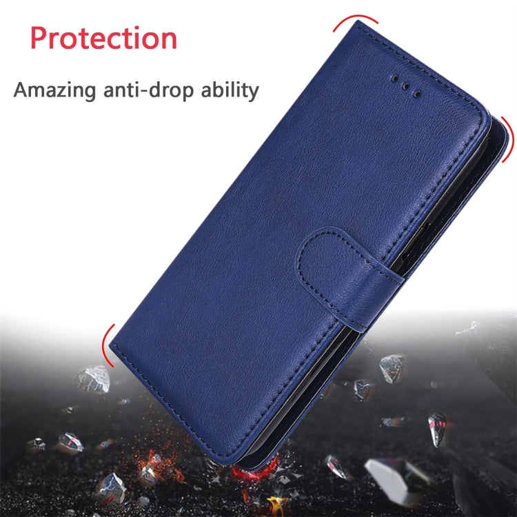 For Galaxy A40 Solid Color Horizontal Flip Protective Case with Holder & Card Slots & Wallet & Photo Frame & Lanyard(Red) - Galaxy Phone Cases by buy2fix | Online Shopping UK | buy2fix