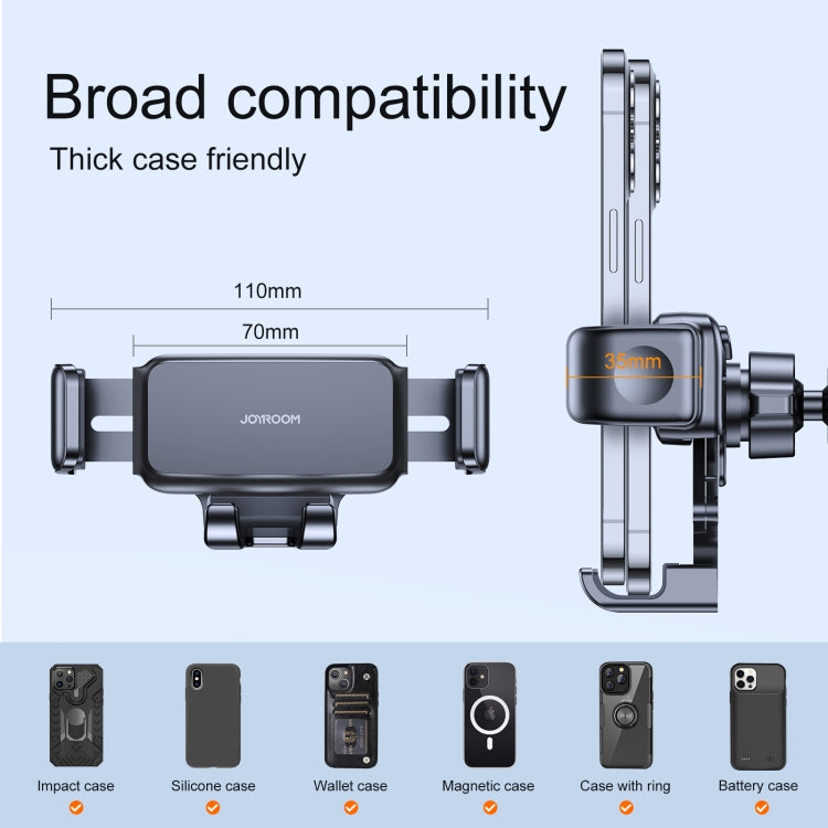 JOYROOM JR-ZS283 Dash Board Car Phone Holder(Black) - Universal Car Holders by JOYROOM | Online Shopping UK | buy2fix