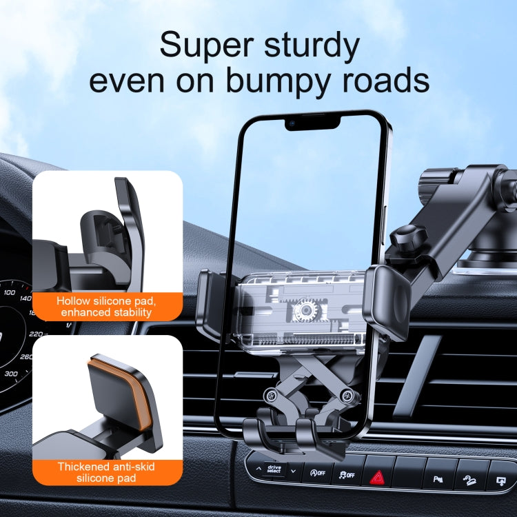 JOYROOM JR-ZS283 Dash Board Car Phone Holder(Black) - Universal Car Holders by JOYROOM | Online Shopping UK | buy2fix