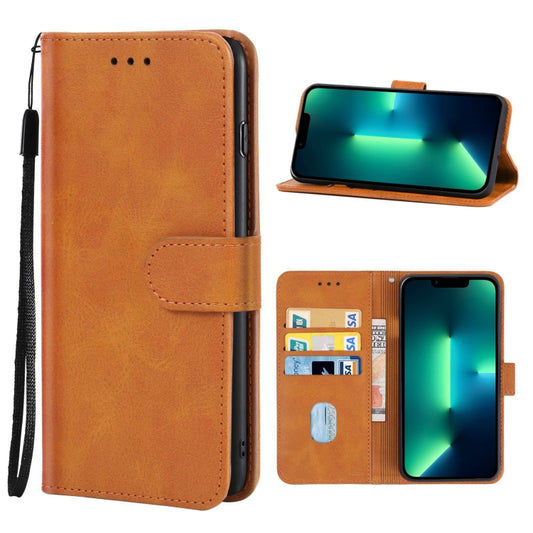 For iPhone 13 Pro Max Leather Phone Case (Brown) - iPhone 13 Pro Max Cases by buy2fix | Online Shopping UK | buy2fix
