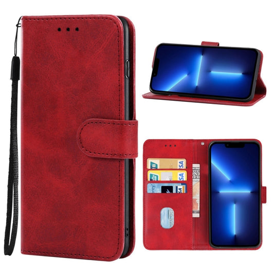 For iPhone 13 Pro Leather Phone Case (Red) - iPhone 13 Pro Cases by buy2fix | Online Shopping UK | buy2fix
