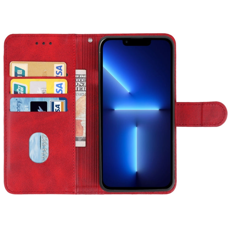 For iPhone 13 Pro Leather Phone Case (Red) - iPhone 13 Pro Cases by buy2fix | Online Shopping UK | buy2fix