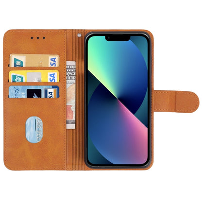 For iPhone 13 mini Leather Phone Case (Brown) - iPhone 13 mini Cases by buy2fix | Online Shopping UK | buy2fix