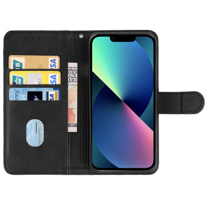 For iPhone 13 mini Leather Phone Case (Black) - iPhone 13 mini Cases by buy2fix | Online Shopping UK | buy2fix