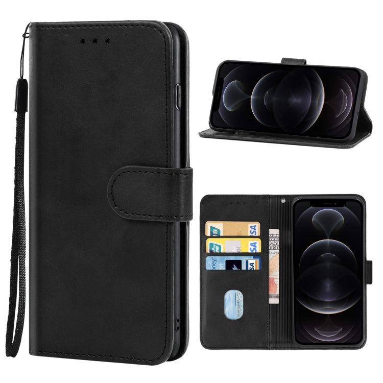 For iPhone 12 Pro Leather Phone Case(Black) - iPhone 12 / 12 Pro Cases by buy2fix | Online Shopping UK | buy2fix
