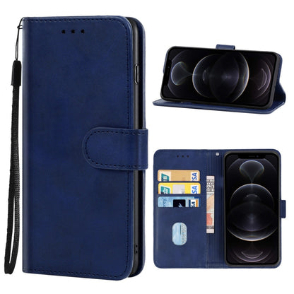 For iPhone 12 Pro Leather Phone Case(Blue) - iPhone 12 / 12 Pro Cases by buy2fix | Online Shopping UK | buy2fix