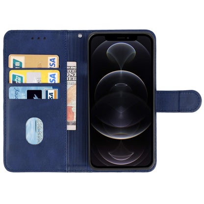 For iPhone 12 Pro Leather Phone Case(Blue) - iPhone 12 / 12 Pro Cases by buy2fix | Online Shopping UK | buy2fix
