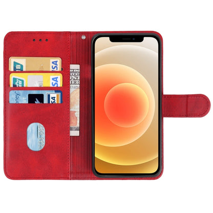 For iPhone 12 Leather Phone Case(Red) - iPhone 12 / 12 Pro Cases by buy2fix | Online Shopping UK | buy2fix