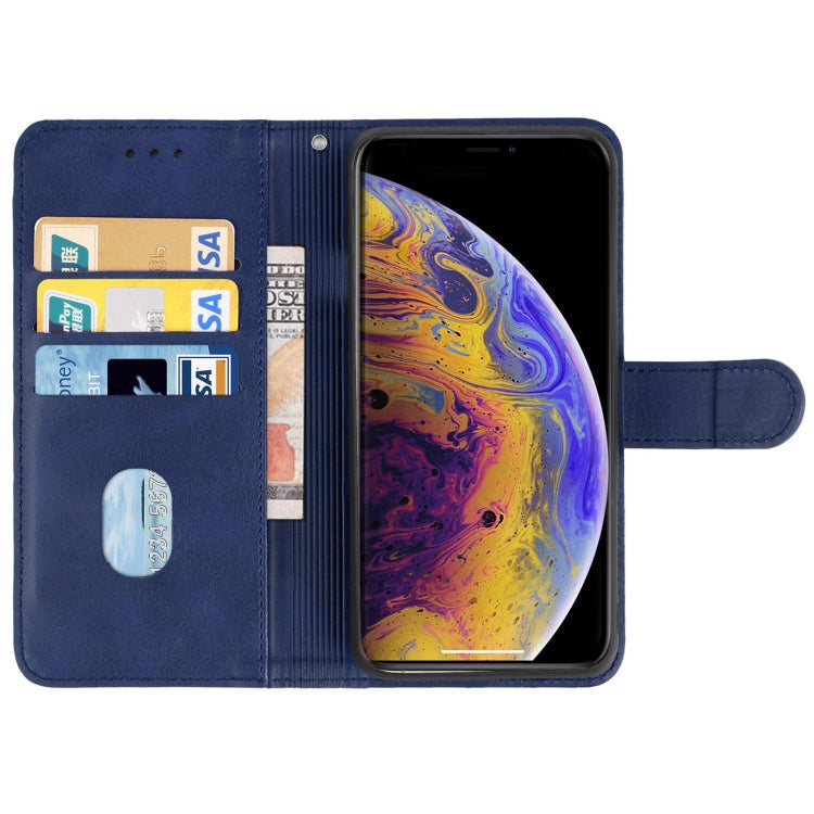 For iPhone X / XS Leather Phone Case(Blue) - More iPhone Cases by buy2fix | Online Shopping UK | buy2fix