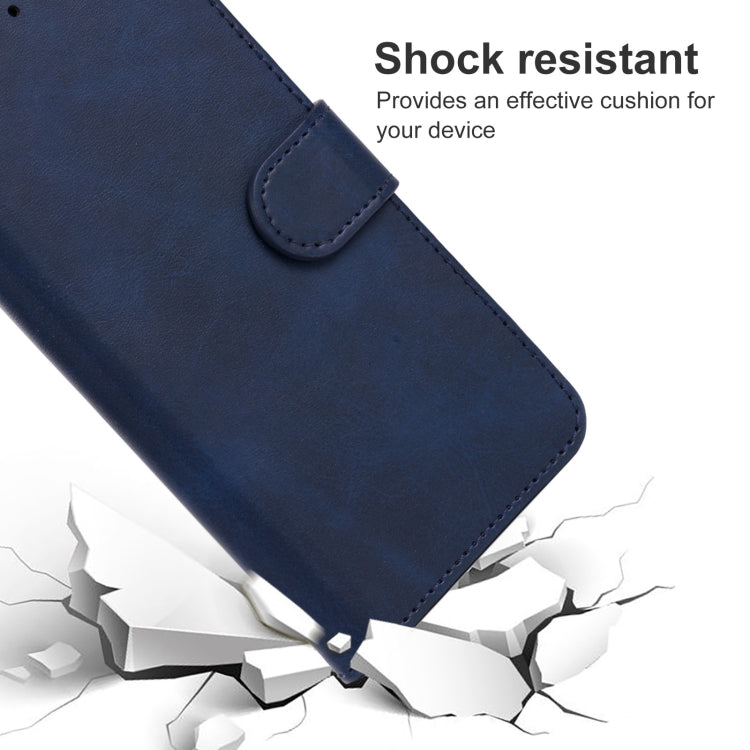 For iPhone X / XS Leather Phone Case(Blue) - More iPhone Cases by buy2fix | Online Shopping UK | buy2fix