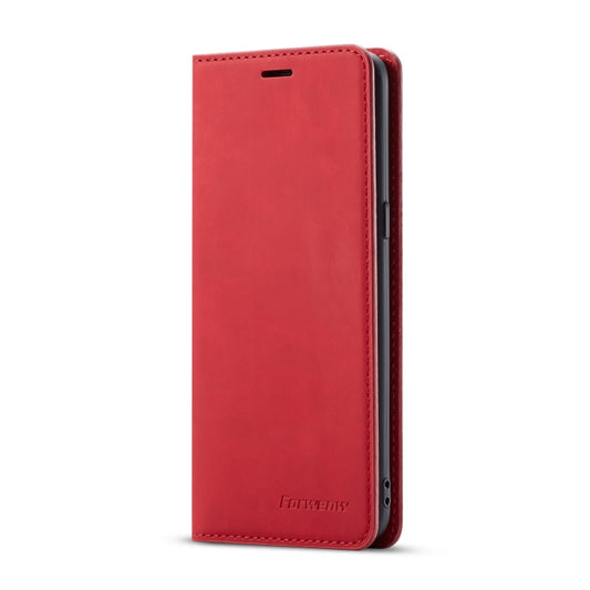 For Galaxy S8 Forwenw Dream Series Oil Edge Strong Magnetism Horizontal Flip Leather Case with Holder & Card Slots & Wallet & Photo Frame(Red) - Galaxy Phone Cases by Forwenw | Online Shopping UK | buy2fix