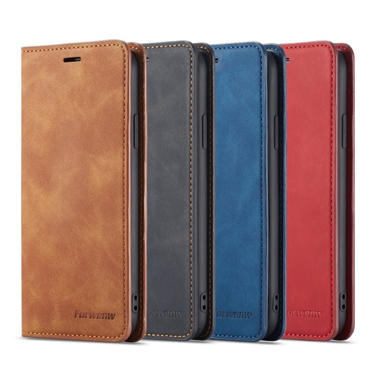 For iPhone SE 2022 / SE 2020 / 8 / 7 Forwenw Dream Series Oil Edge Strong Magnetism Horizontal Flip Leather Case with Holder & Card Slots & Wallet & Photo Frame(Black) - iPhone SE 2022 / 2020 / 8 / 7 Cases by LC.IMEEKE | Online Shopping UK | buy2fix