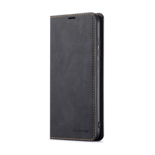 For Xiaomi Redmi Note 7 Pro Forwenw Dream Series Oil Edge Strong Magnetism Horizontal Flip Leather Case with Holder & Card Slots & Wallet & Photo Frame(Black) - Xiaomi Cases by Forwenw | Online Shopping UK | buy2fix