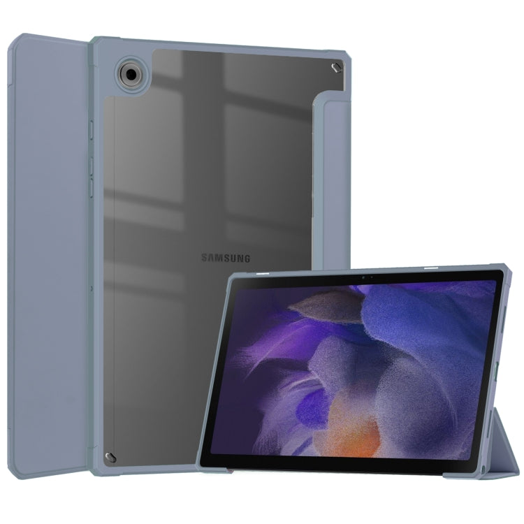 For Samsung Galaxy Tab A8 2021 SM-X205 Acrylic Smart Leather Tablet Case(Lavender) - Other Galaxy Tab PC by buy2fix | Online Shopping UK | buy2fix