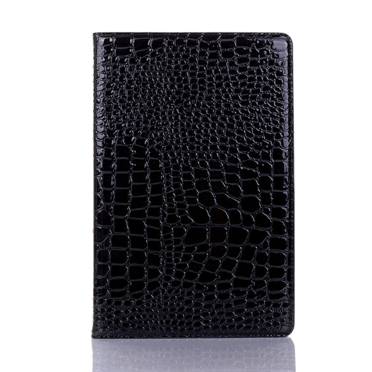 For Samsung Galaxy Tab A7 Lite T220/T225 Crocodile Texture Leather Tablet Case(Black) - Tab A7 Lite T220 / T225 by buy2fix | Online Shopping UK | buy2fix